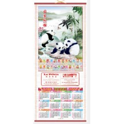 Calendrier chinois mural...
