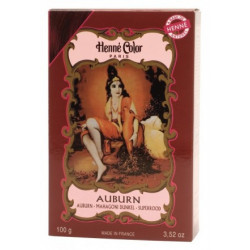Henné Color Auburn 100 g – Coloration végétale naturelle