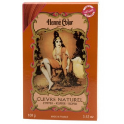 Henné Color Auburn 100 g – Coloration végétale naturelle