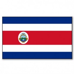 Drapeaux du Costa Rica